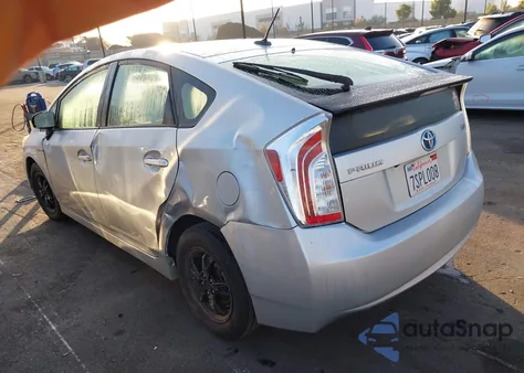 2013 Toyota Prius Four from USA, damaged, VIN JTDKN3DU7D5541161